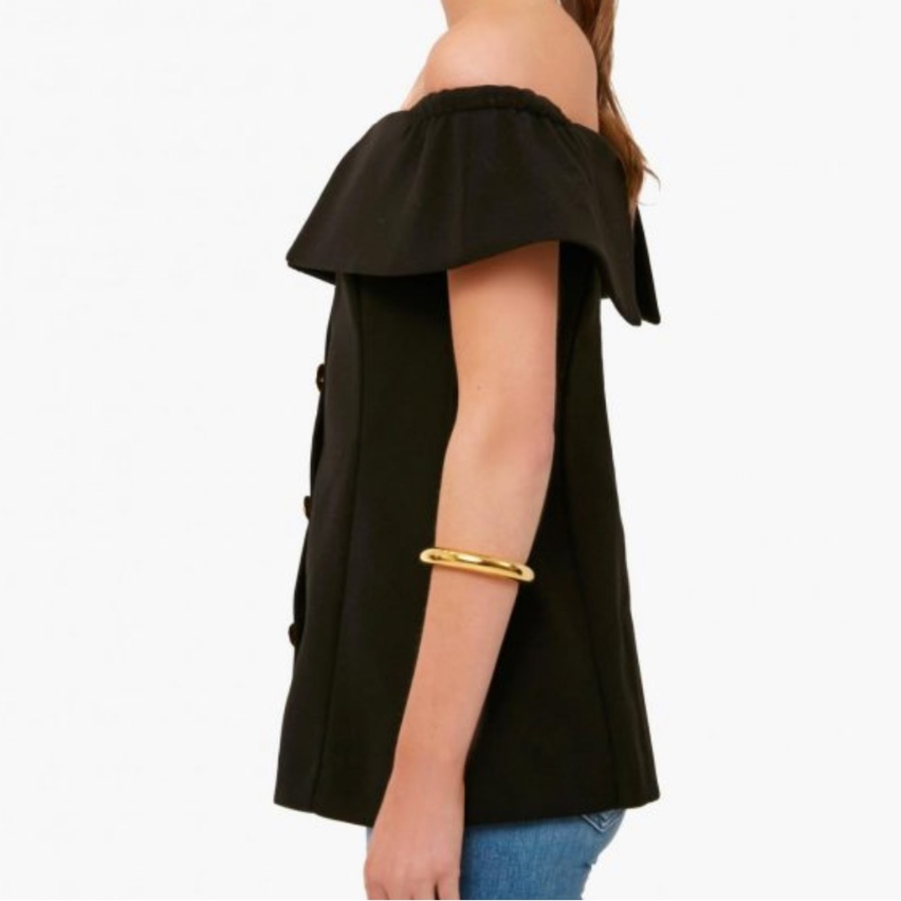 Black Cressida Blouse - Picture 2 of 11